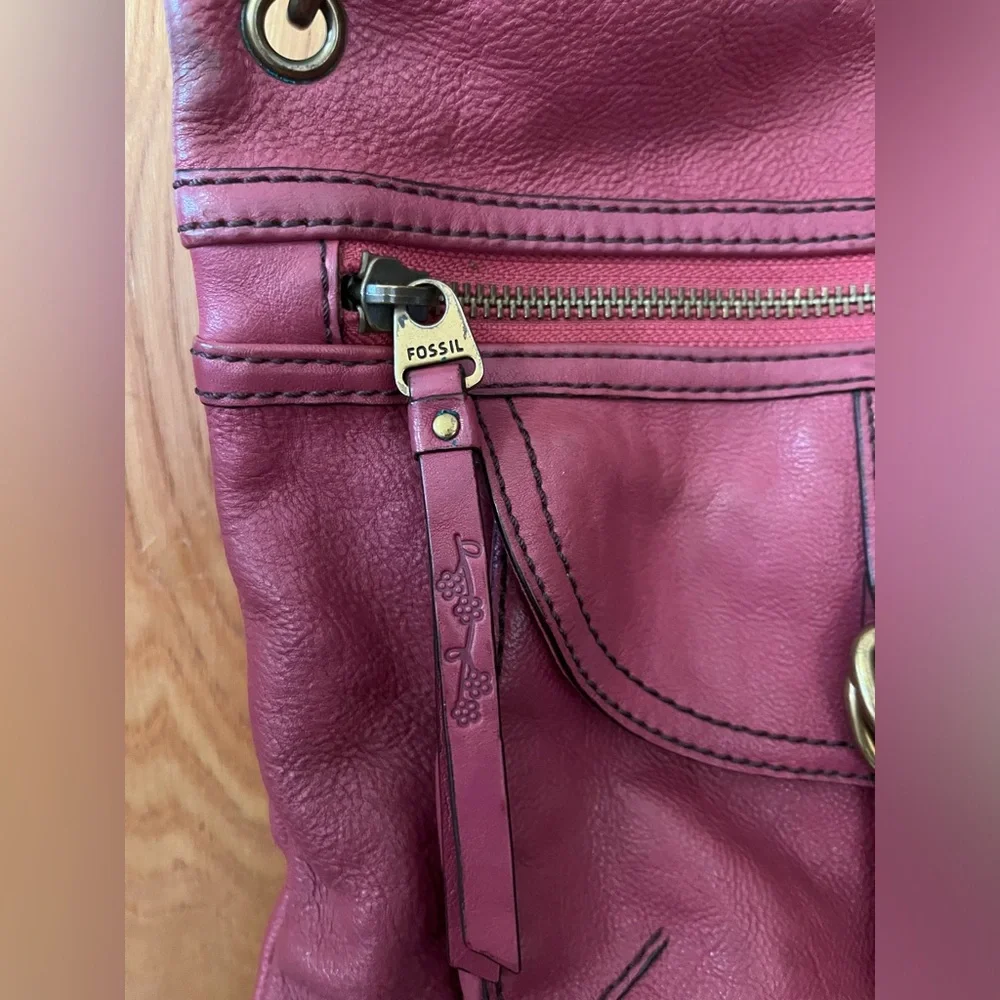 Fossil Sasha leather crossbody bag - Picture 8 of 12